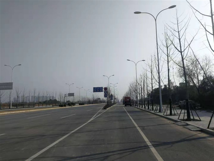 安徽合肥市雙臂LED路工程案例