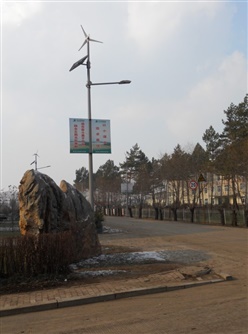 江西九江市風(fēng)光互補(bǔ)太陽能路燈工程案例